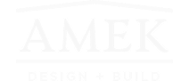 AMEK Design + Build logo