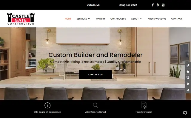Screenshot of the cgcmn.com homepage