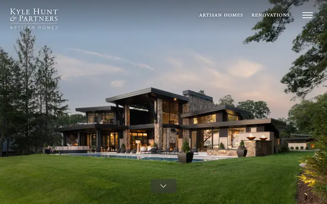 Screenshot of the kylehuntandpartners.com homepage