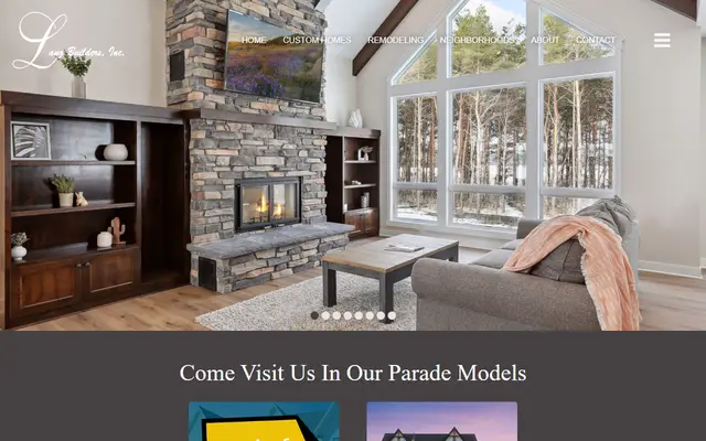 Screenshot of the langbuilders.com homepage
