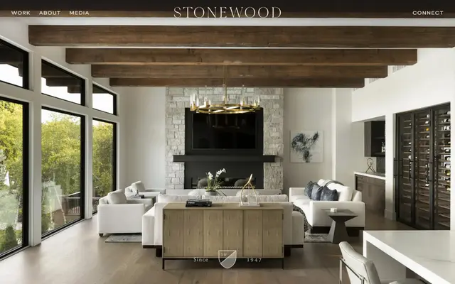 Screenshot of the stonewood.com homepage