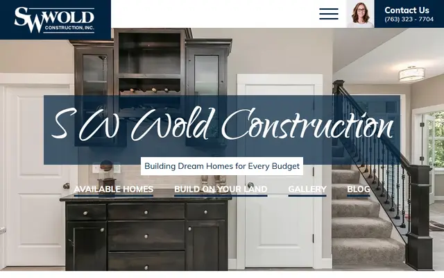 Screenshot of the swwold.com homepage