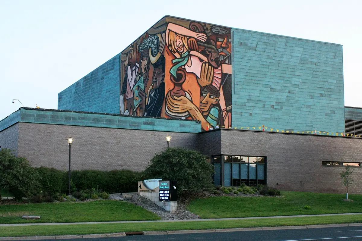 Photograph of Bloomington City Hall and Art Center
